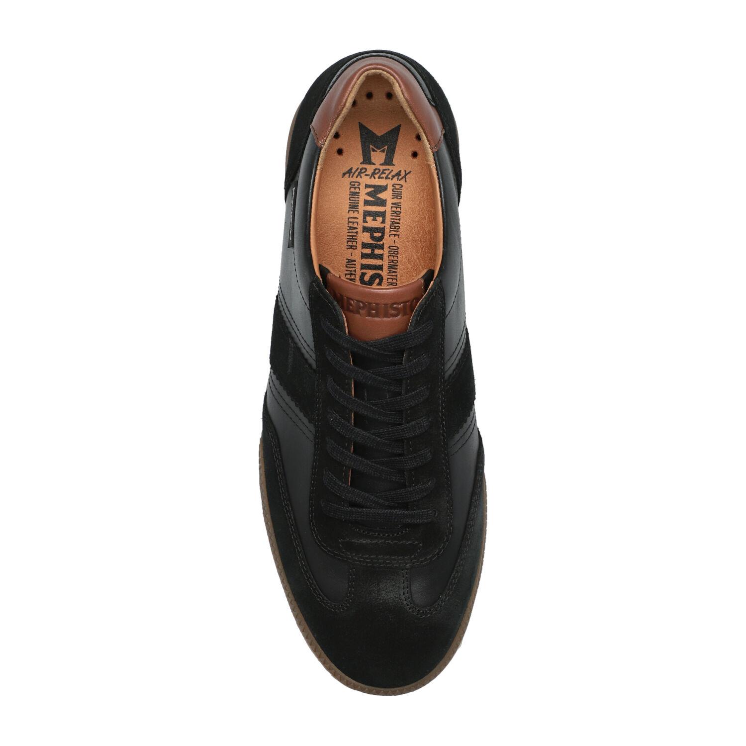 lacets homme modèle Elyo noir - Mephisto